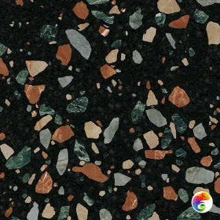 PLAY DROPS MULTIBLACK 20x20