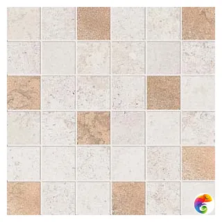 Мозаика ALPES RAW MOS.QUADR.GLAM IVORY 30X30