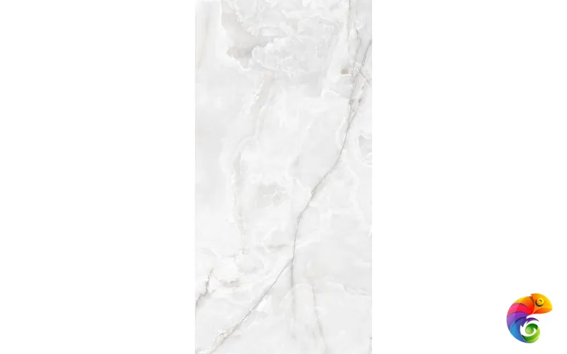 ONYX&MORE WHITE ONYX GLO 6MM R 120x240