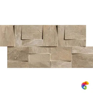 ARDOISE ECRU MOD.MURETTO 3D 30x30