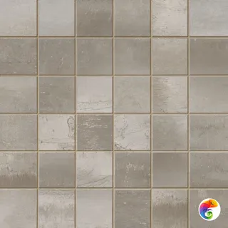 Мозаика MIX STEELWALK NIKEL RETT ( 36PZ ) 29,6X29,6