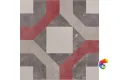 Декор DEC.COMBI 4 GRI/ROSSO RET 	30X30