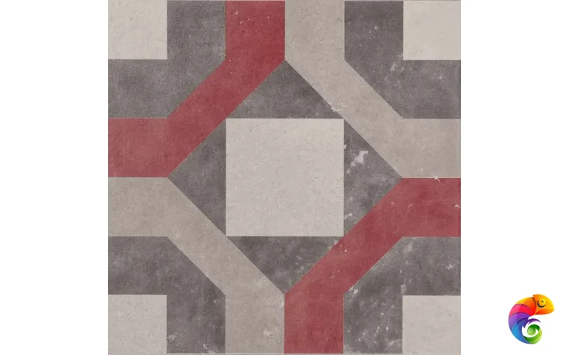 Декор DEC.COMBI 4 GRI/ROSSO RET 	30X30