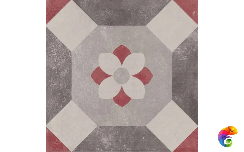 Декор DEC.COMBI 4 GRI/ROSSO RET 	30X30