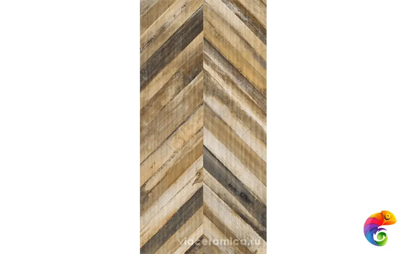 Rafters Beige Chevron Rett. 60x120