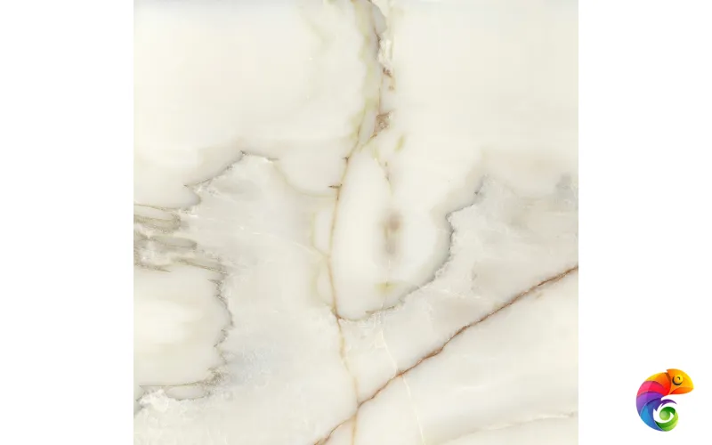 Керамогранит  BIJOUX ONYX BLANCHE GLO 6MM R 160X160