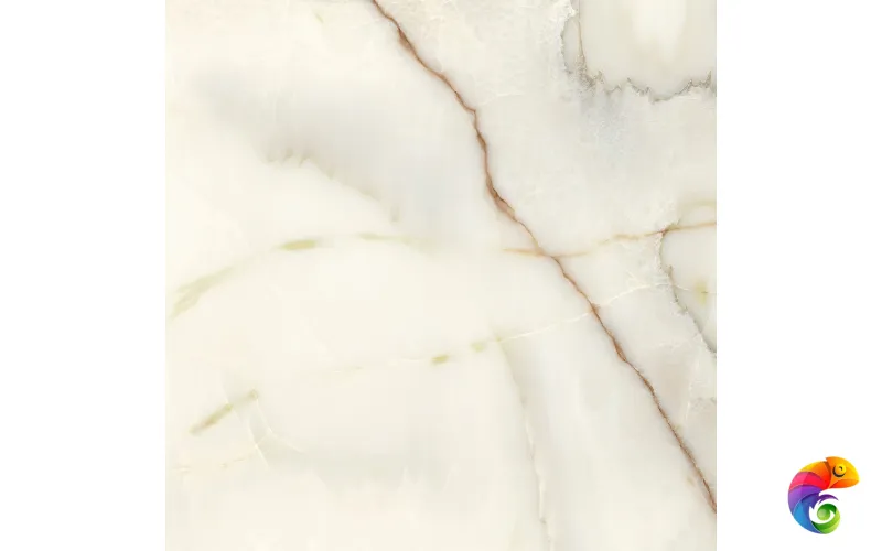 Керамогранит  BIJOUX ONYX BLANCHE GLO 6MM R 160X160