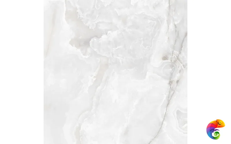 ONYX&MORE WHITE ONYX SATIN 6MM R 120x120