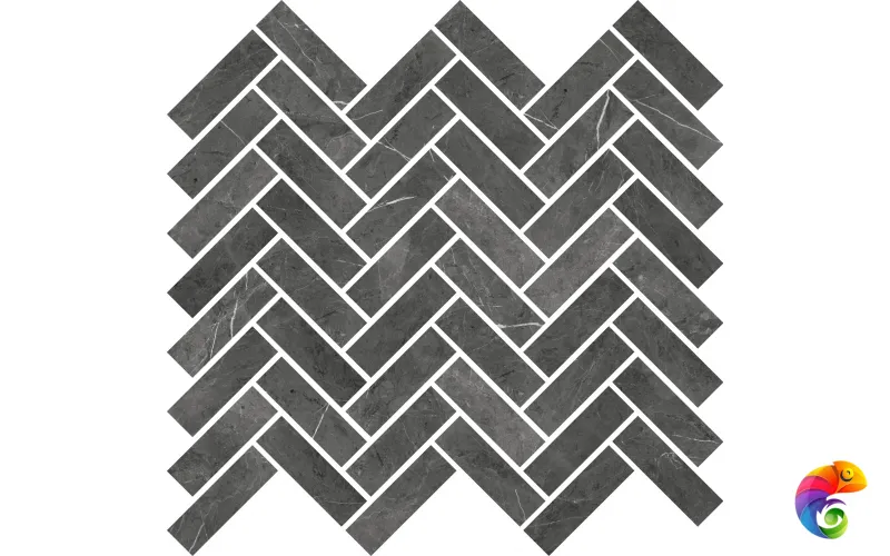 Мозаика SENSI MOS CHEVRON PIETRA GREY	30X30