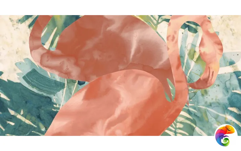 W&S D CP4 TROPICAL FLAMINGO 120X240