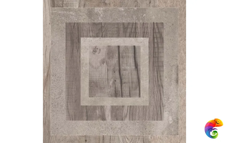 Керамический гранит UNIKA GAME GREY RETT  60X60