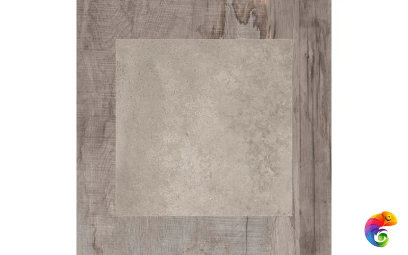 Керамический гранит UNIKA GAME GREY RETT  60X60