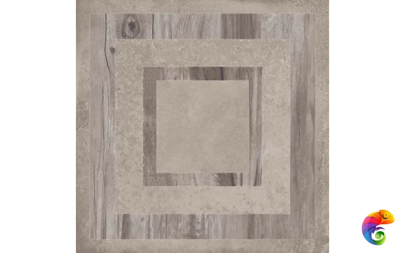 Керамический гранит UNIKA GAME GREY RETT  60X60