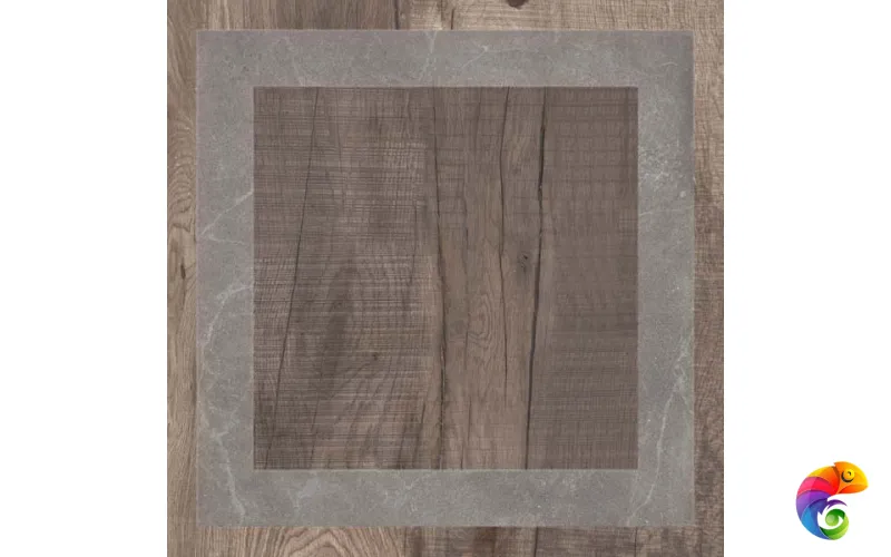 Керамический гранит  UNIKA GAME SMOKE RETT  60X60