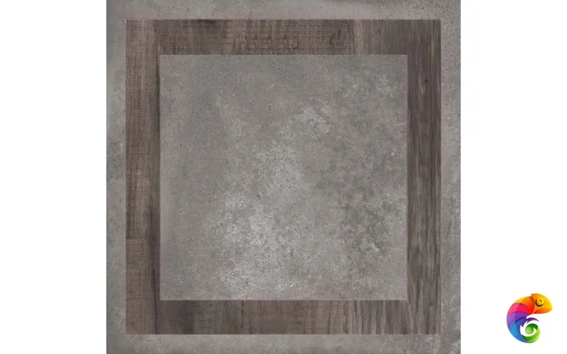 Керамический гранит  UNIKA GAME SMOKE RETT  60X60