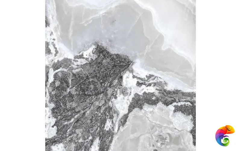 ONYX&MORE SILVER BLEND GLOS RET	60x60