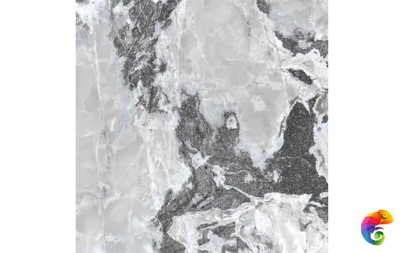 ONYX&MORE SILVER BLEND GLOS RET	60x60