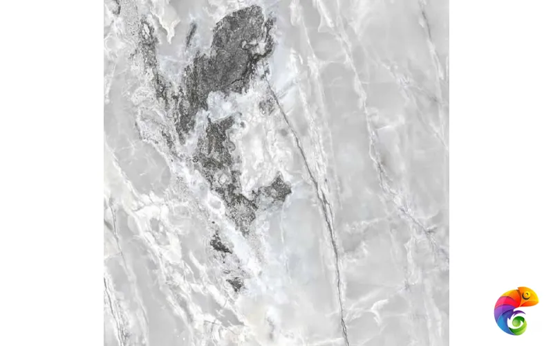 ONYX&MORE SILVER BLEND GLOS RET	60x60