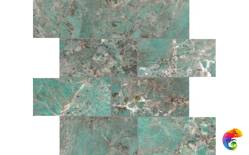 Мозаика ETOILE ILLUSION MAT 6MM MUR 7,5X15