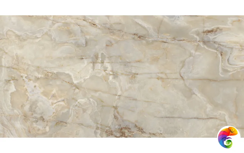 ONYX&MORE GOLDEN ONYX GLO 6MM R 160X320