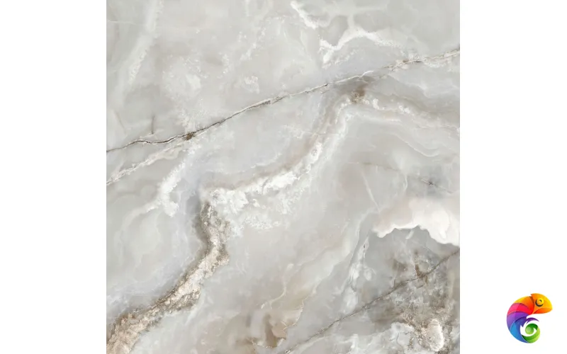 ONYX&MORE SILVER ONYX SATIN 6MM R 160X160