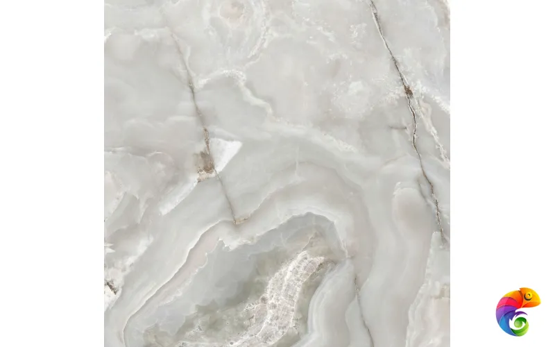 ONYX&MORE SILVER ONYX SATIN 6MM R 160X160