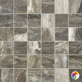 Мозаика MIX GEMSTONE TAUPE RETT ( 36pz ) 29.1x29.1