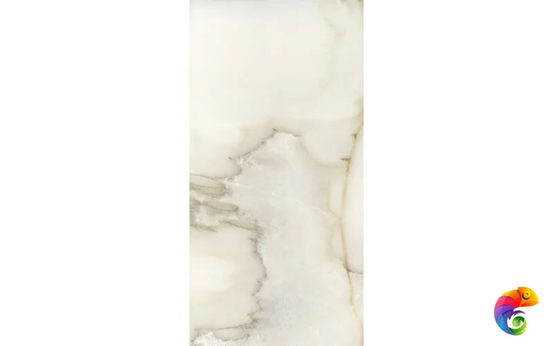 Керамогранит  BIJOUX ONYX BLANCHE GLO 6MM R	60X120