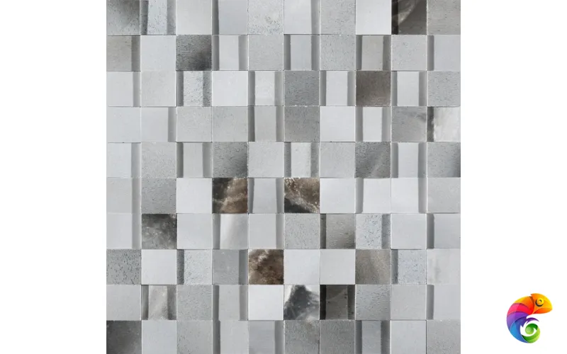 Мозаика ALABASTRI ZAFFIRO MOSAICO 3DLAP  3X3 RET	30x30