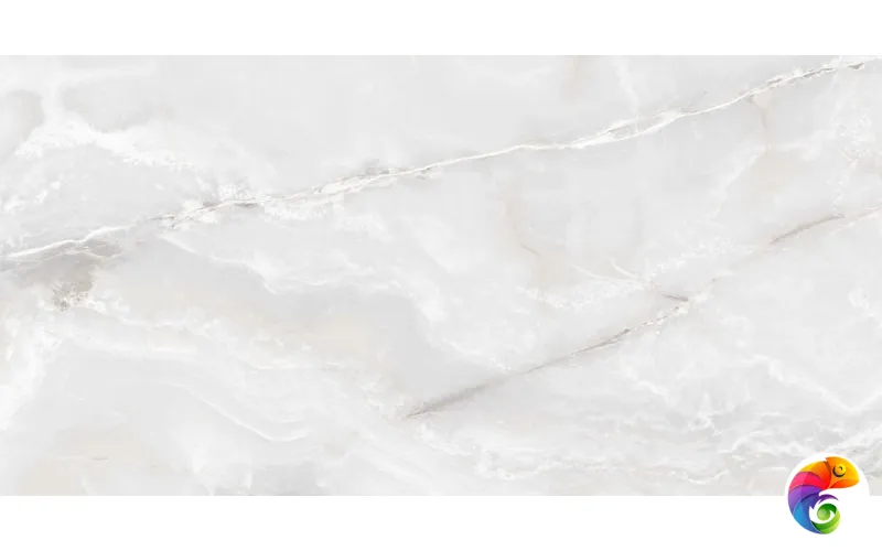 ONYX&MORE WHITE ONYX SATIN 6MM R  60x120
