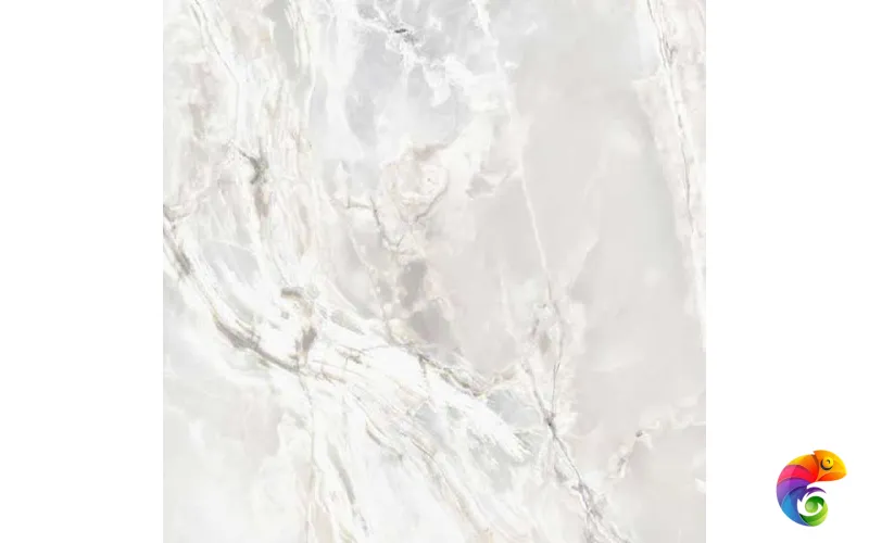 ONYX&MORE WHITE BLEND GLOS RET	60x60