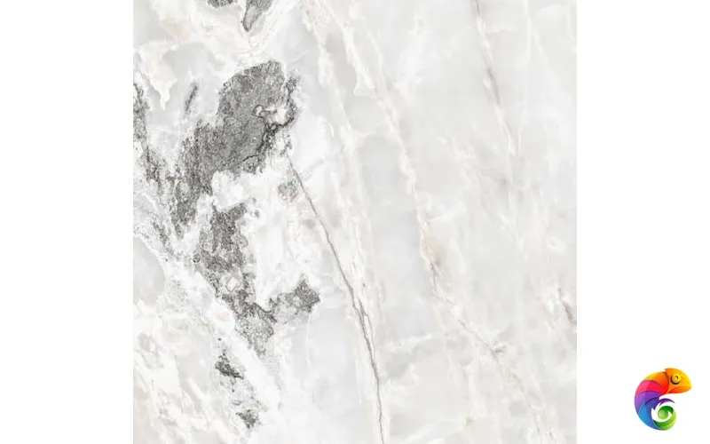 ONYX&MORE WHITE BLEND GLOS RET	60x60