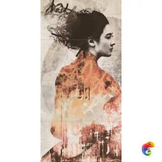 Декор PROGETTO COVER GEISHA 4PZ 120X240