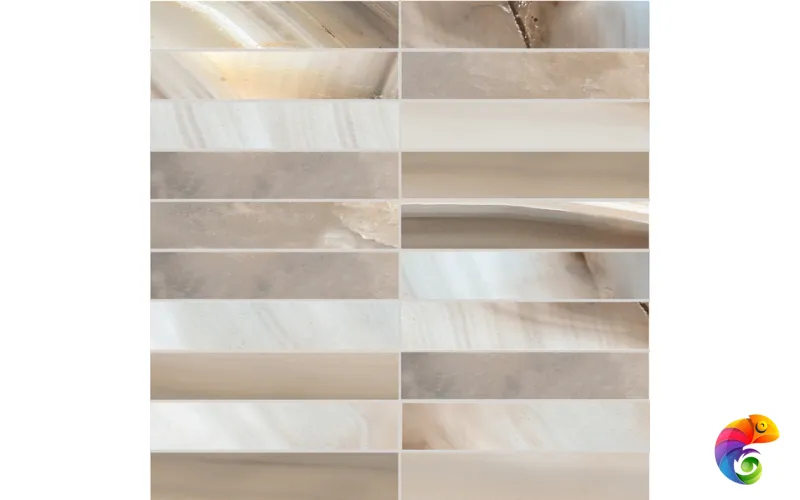 Мозаика ALABASTRI BAMBOO MOSAICO LAP 3X15 RET	30x30