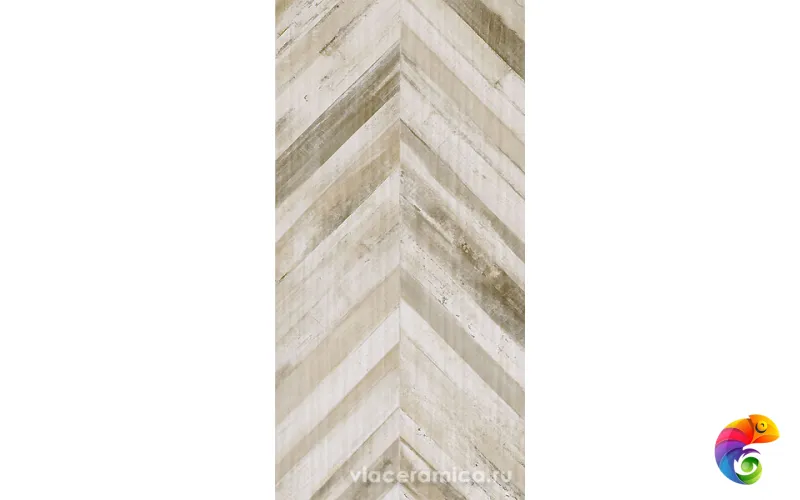 Rafters Cream Chevron Rett. 60x120