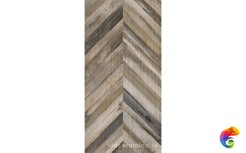 Rafters Dark Chevron Rett. 60x120