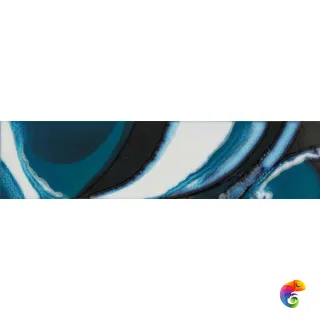 Декор DEC.SPLASH BLUE MIX2 RETT  15X60