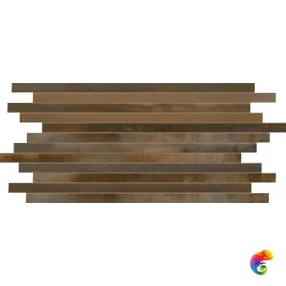Мозаика STICK STEELWALK RUST RETT	29,6X59,5