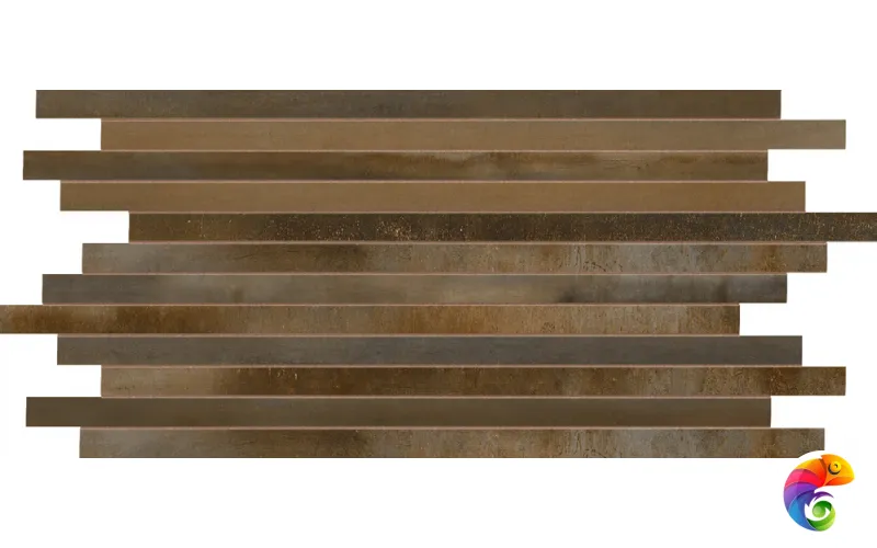 Мозаика STICK STEELWALK RUST RETT	29,6X59,5