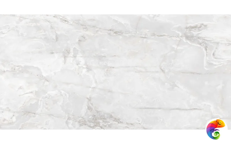 ONYX&MORE WHITE ONYX SATIN 6MM R 120x240