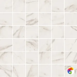 Мозаика SENSI MOS.QUADR.CALACATTA SELECT	30X30
