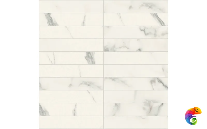 Мозаика I CLASSICI STATUARIO MOS.3X15 GLOSSY 30X30