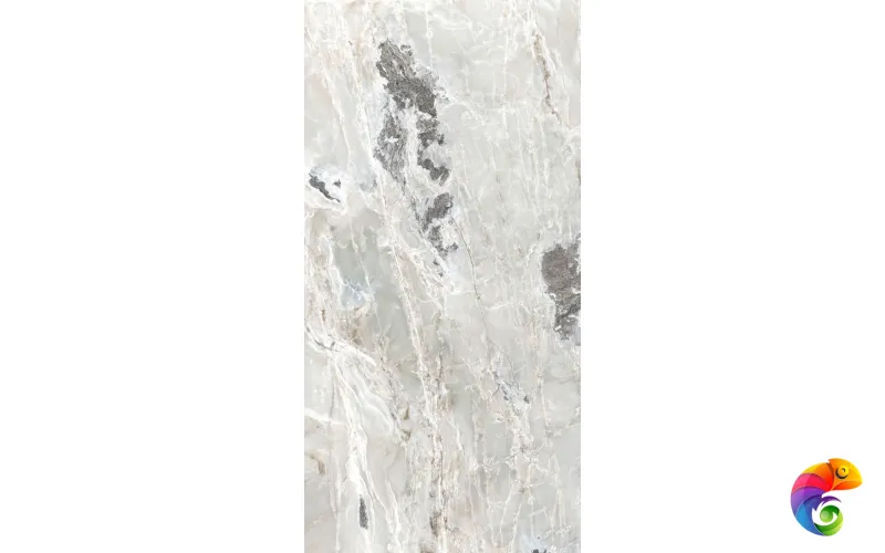 ONYX&MORE SILVER BLEND SATIN 6MM R 160X320