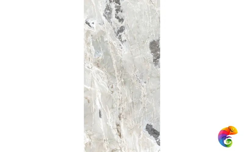 ONYX&MORE SILVER BLEND SATIN 6MM R 160X320