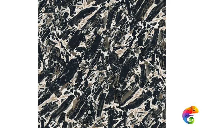 Керамогранит ETOILE BROWN RIVER GLO 6MM 120X120 RET