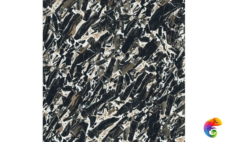 Керамогранит ETOILE BROWN RIVER GLO 6MM 120X120 RET