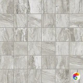 Мозаика MIX GEMSTONE SILVER RETT ( 36pz ) 29.1x29.1