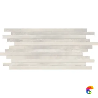 Мозаика STICK STEELWALK CROME RETT/LAPP	29,6X59,5