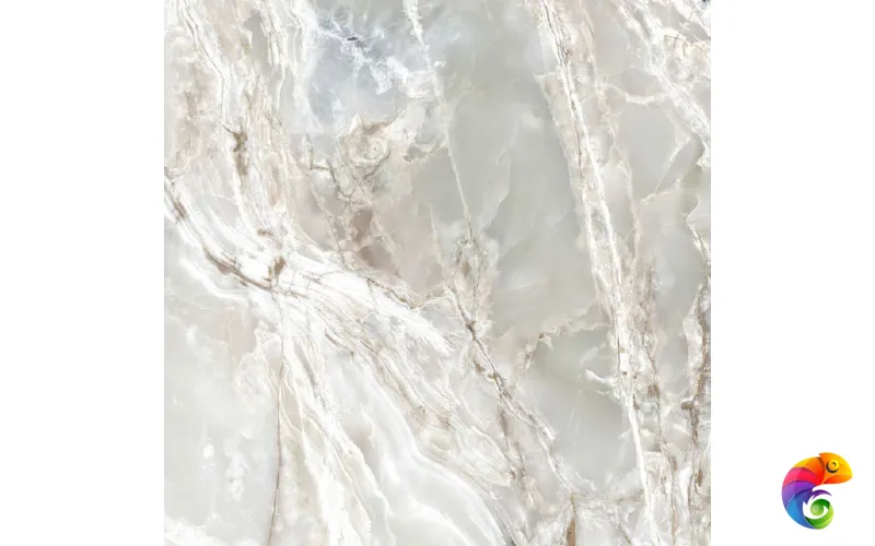 ONYX&MORE SILVER BLEND GLO 6MM 80x80 RET