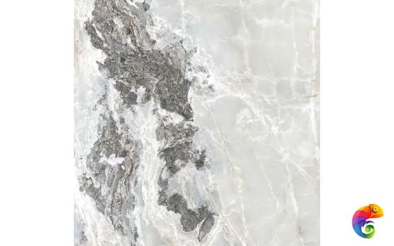 ONYX&MORE SILVER BLEND GLO 6MM 80x80 RET